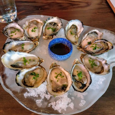 Butter oyster and mochi gnocchi